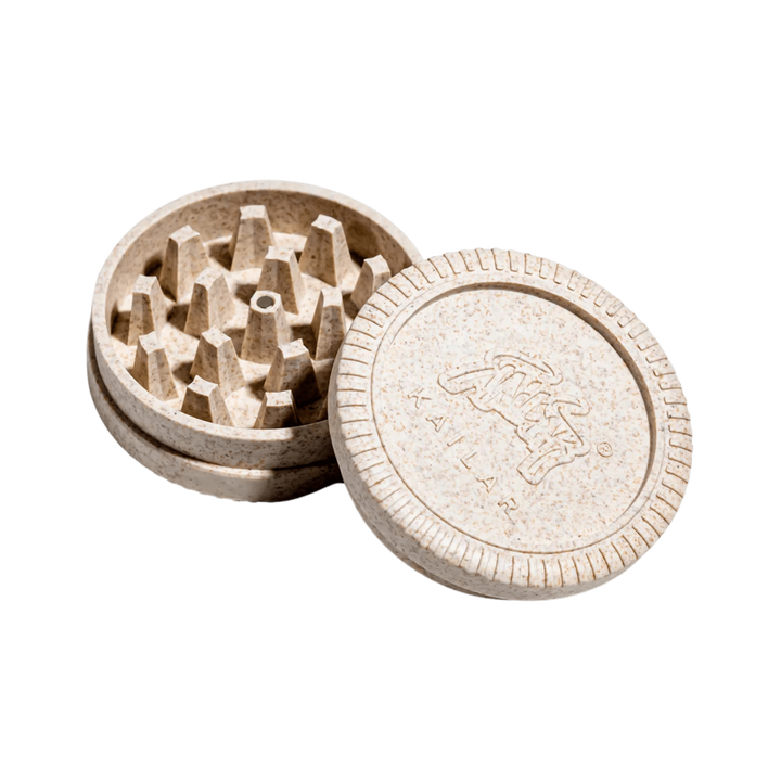 Kailar Grinder aus Hanfplastik in Weiss, 100 g