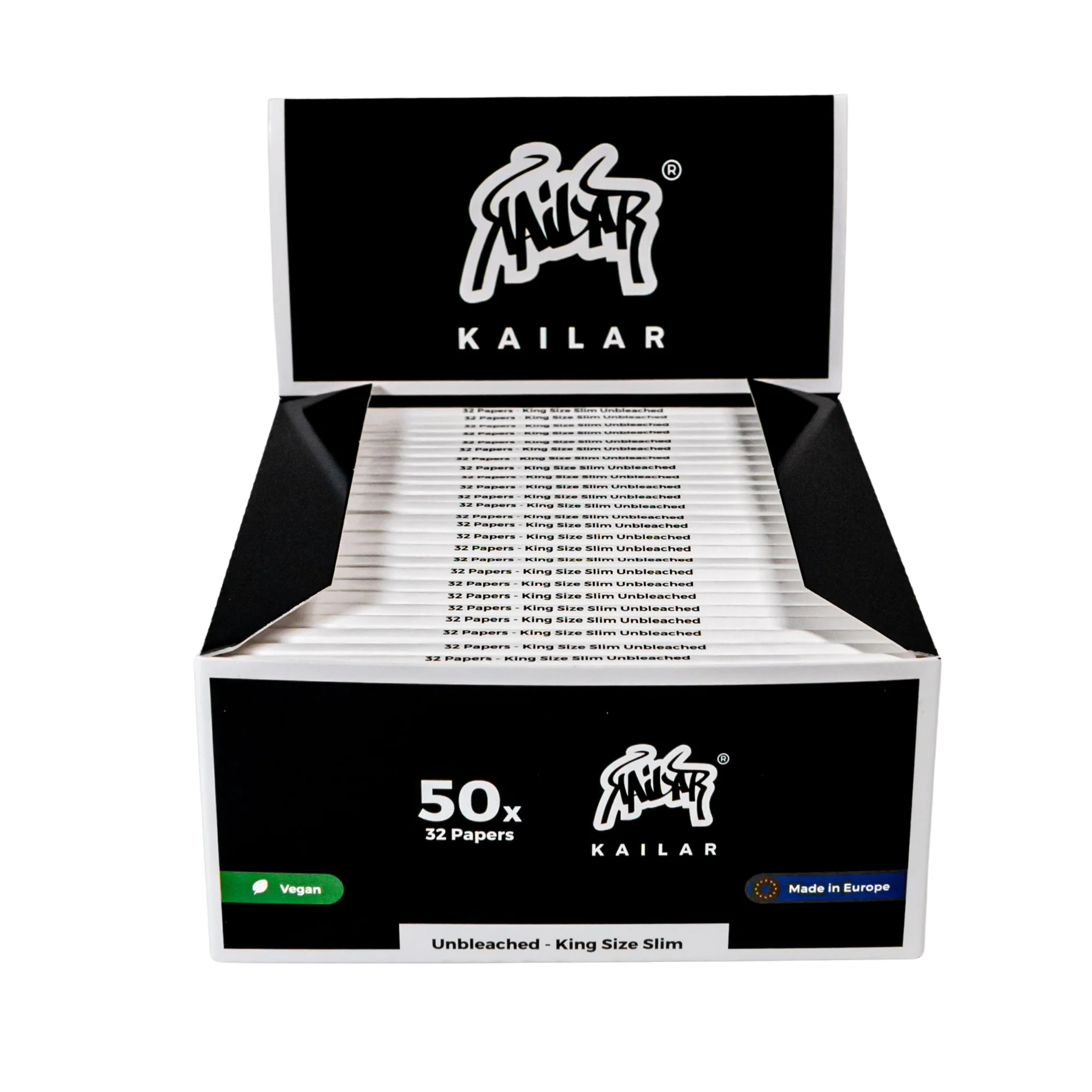 Kailar Longpapers Display mit 50 Heften à 32 Blättchen
