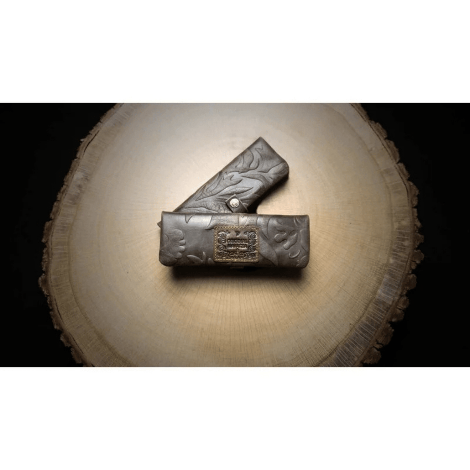 Kavatza Drehtasche Lady Dark Brown aus dunkelbraunem Leder