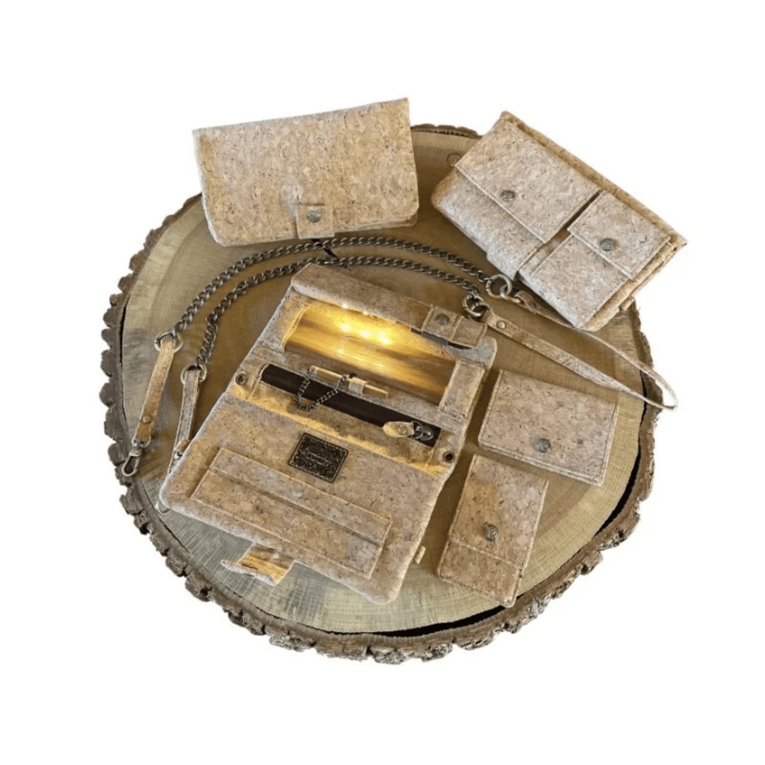 Kavatza Joint Tasche Advanced Large aus Natur-Kork, Frontansicht