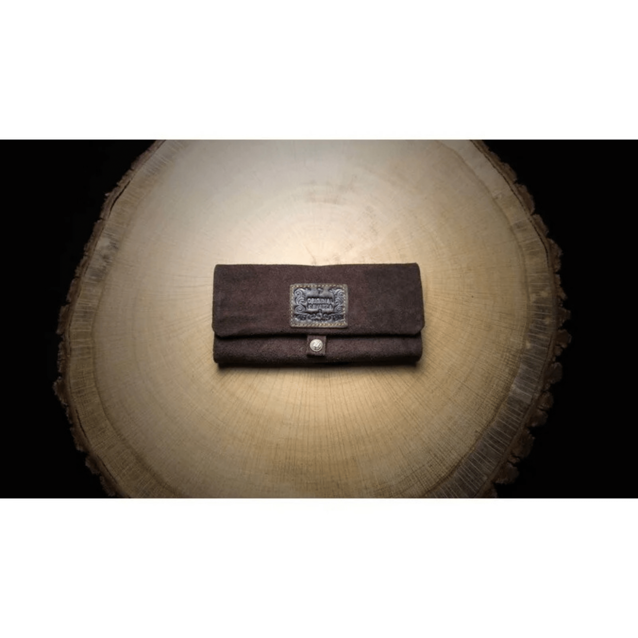 Kavatza Joint Tasche Brownie Brown aus Wildleder/Rindsleder
