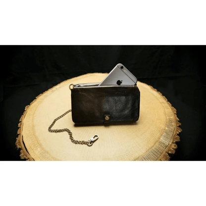 Kartenfächer und Dokumentenfach im Kavatza Tabak Portemonnaie Large