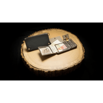 Kavatza Tabak Portemonnaie Small Havana Brown aus Rindsleder