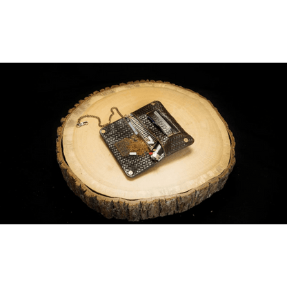 Kartenfächer und Geldscheinfach beim Kavatza Tabak Portemonnaie