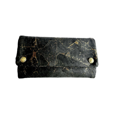 Kavatza Tabaktasche aus Kork, Golden Black Deluxe