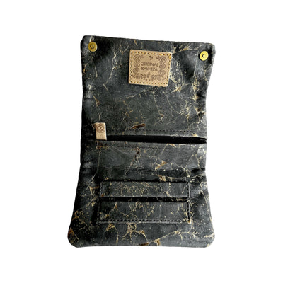 Kavatza Tabaktasche aus Kork, Golden Black Deluxe