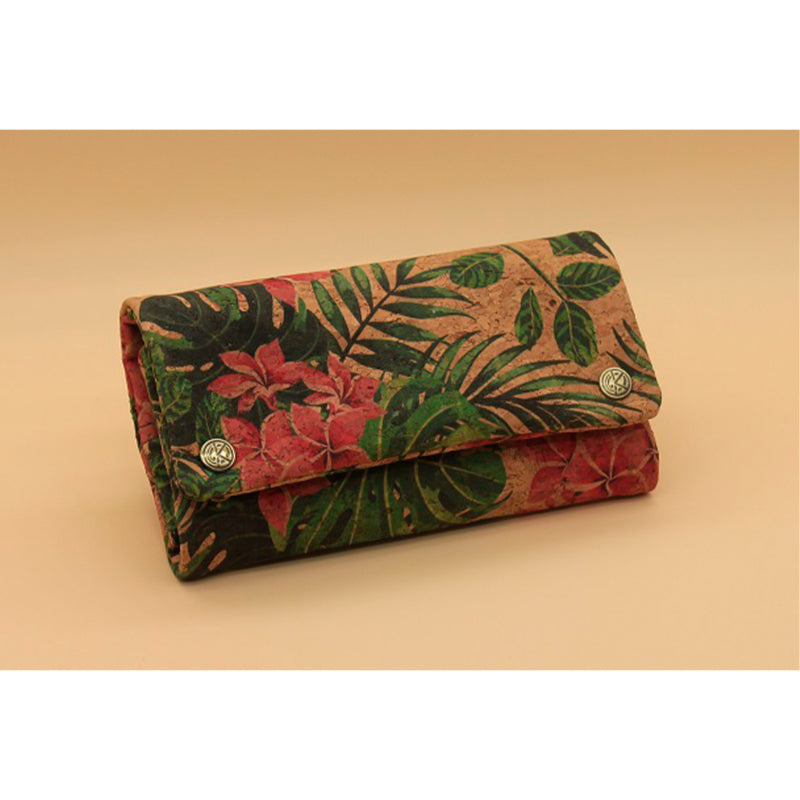 Kavatza Tabaktasche Cork Sweet Hibiskus Deluxe – Tabakbeutel aus Kork