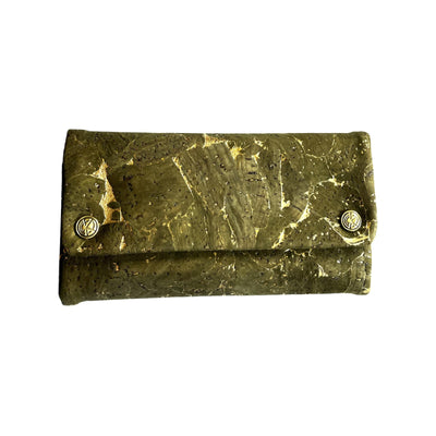 Kavatza Tabaktasche Cork TPC56-CR Golden Olive Deluxe aus Kork