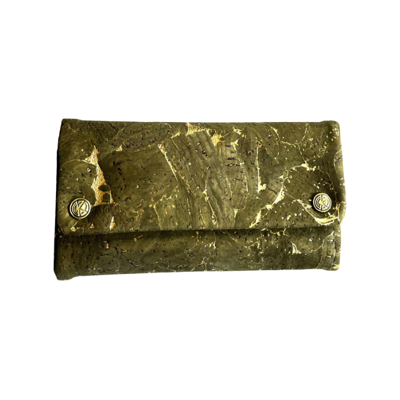 Kavatza Tabaktasche Cork TPC56-CR Golden Olive Deluxe aus Kork