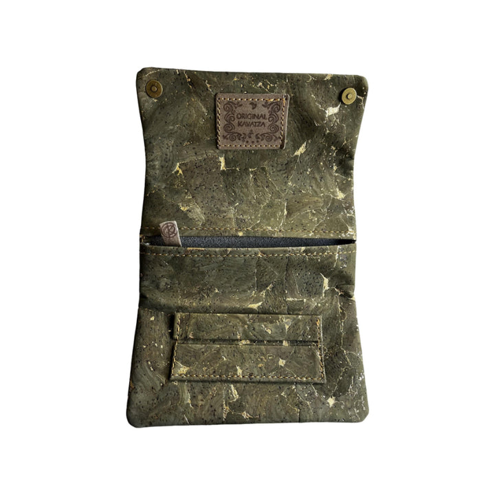 Kavatza Tabaktasche Cork TPC56-CR Golden Olive Deluxe aus Kork