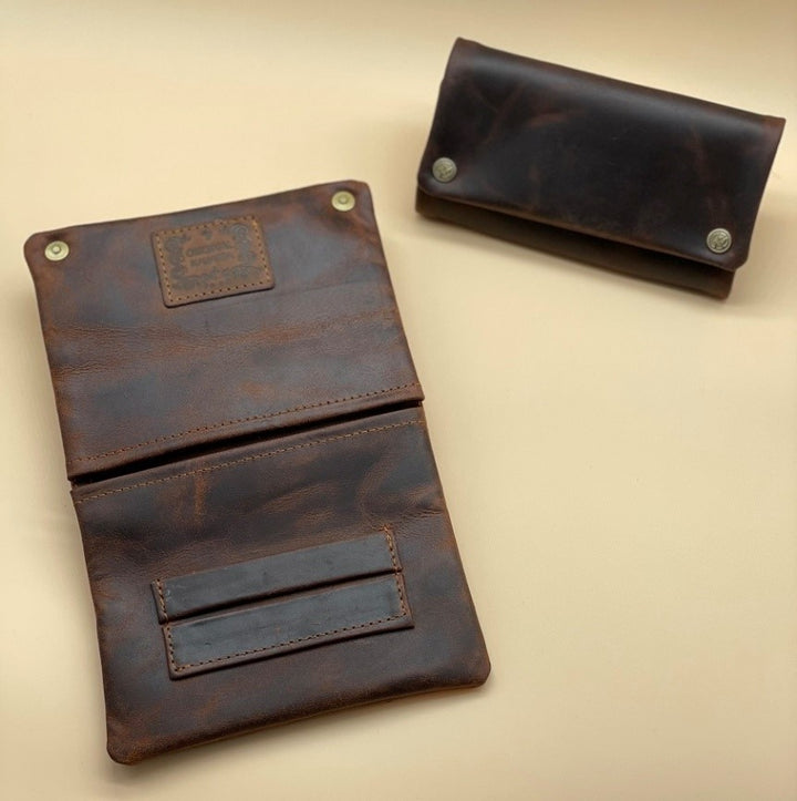 Kavatza Tabaktasche Maduro Deluxe – Beutel zur Tabakaufbewahrung