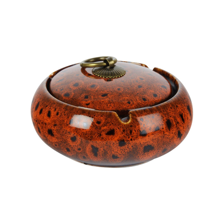 Keramik-Aschenbecher Oriental, 11 cm, assortiert, Ansicht 3