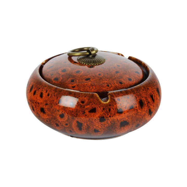 Keramik-Aschenbecher Oriental, 11 cm, assortiert, Ansicht 3