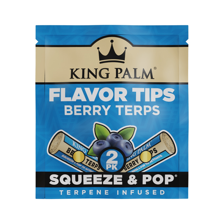 King Palm Flavor Tips Berry Terps 7mm 2er-Pack