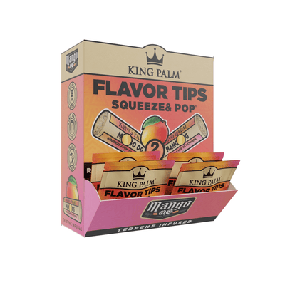 King Palm Mango OG Flavor Tips Display mit 50 Packungen