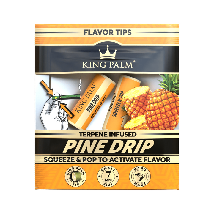 King Palm Flavor Tips Pine Drip 7mm Packung