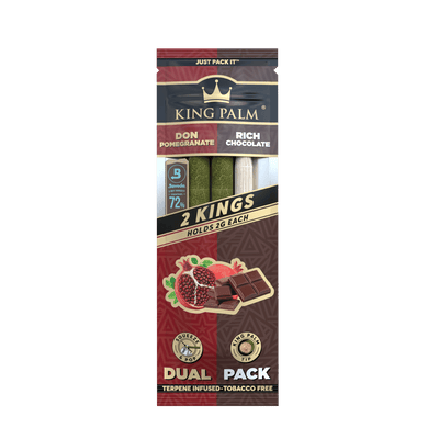 King Palm King Don Pomegranate & Chocolate Dual Pack