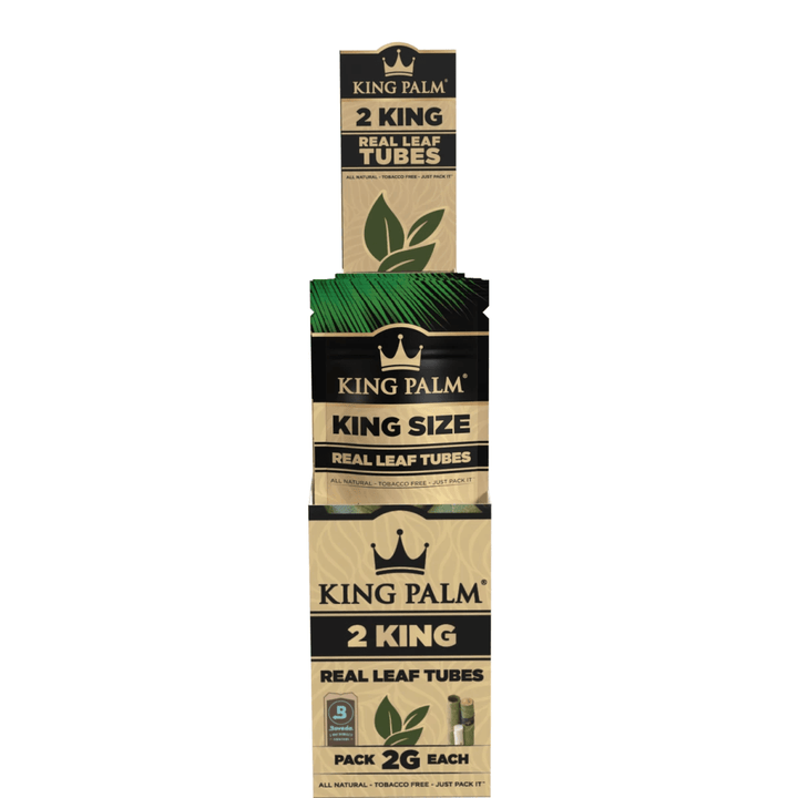 King Palm King Natural Display mit 20 Packungen