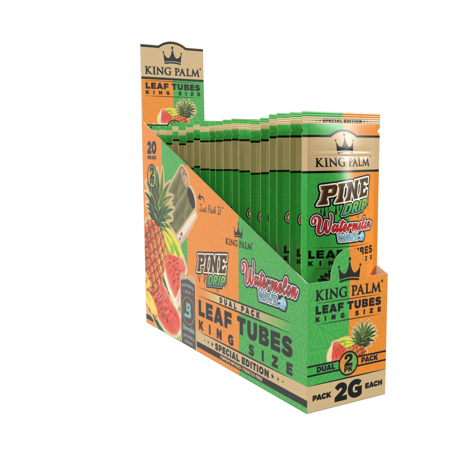 King Palm - King - Pine Drip &amp; Watermelon Wave kaufen bei rauchwerk.ch