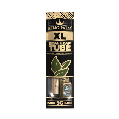 King Palm King XL Natural Real Leaf Tube Packung