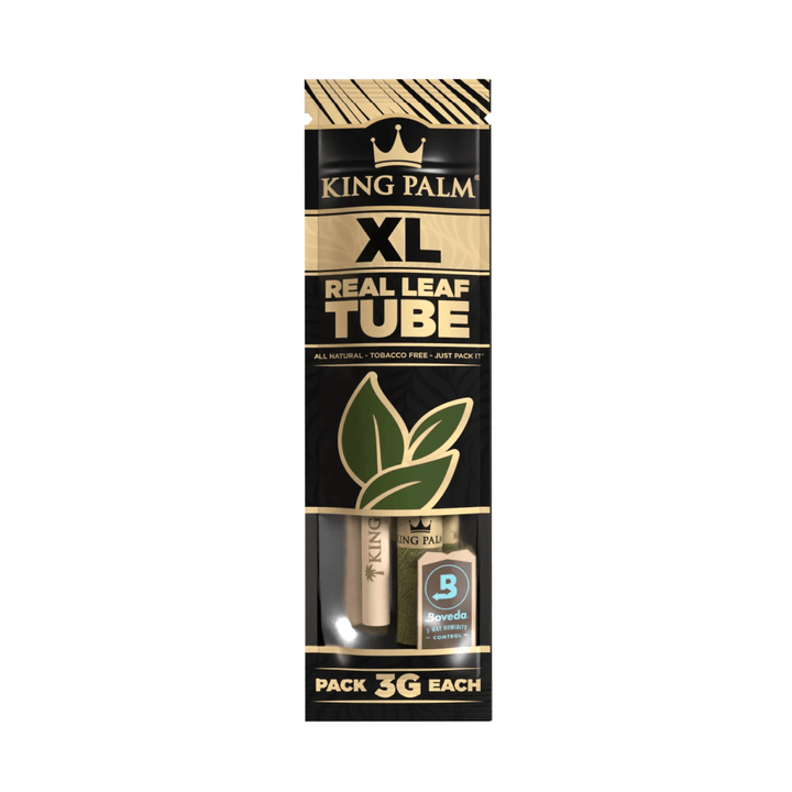 King Palm King XL Natural Real Leaf Tube Packung