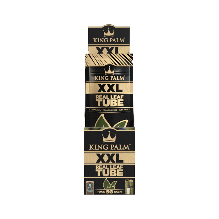 King Palm XXL Real Leaf Tube Packung geöffnet