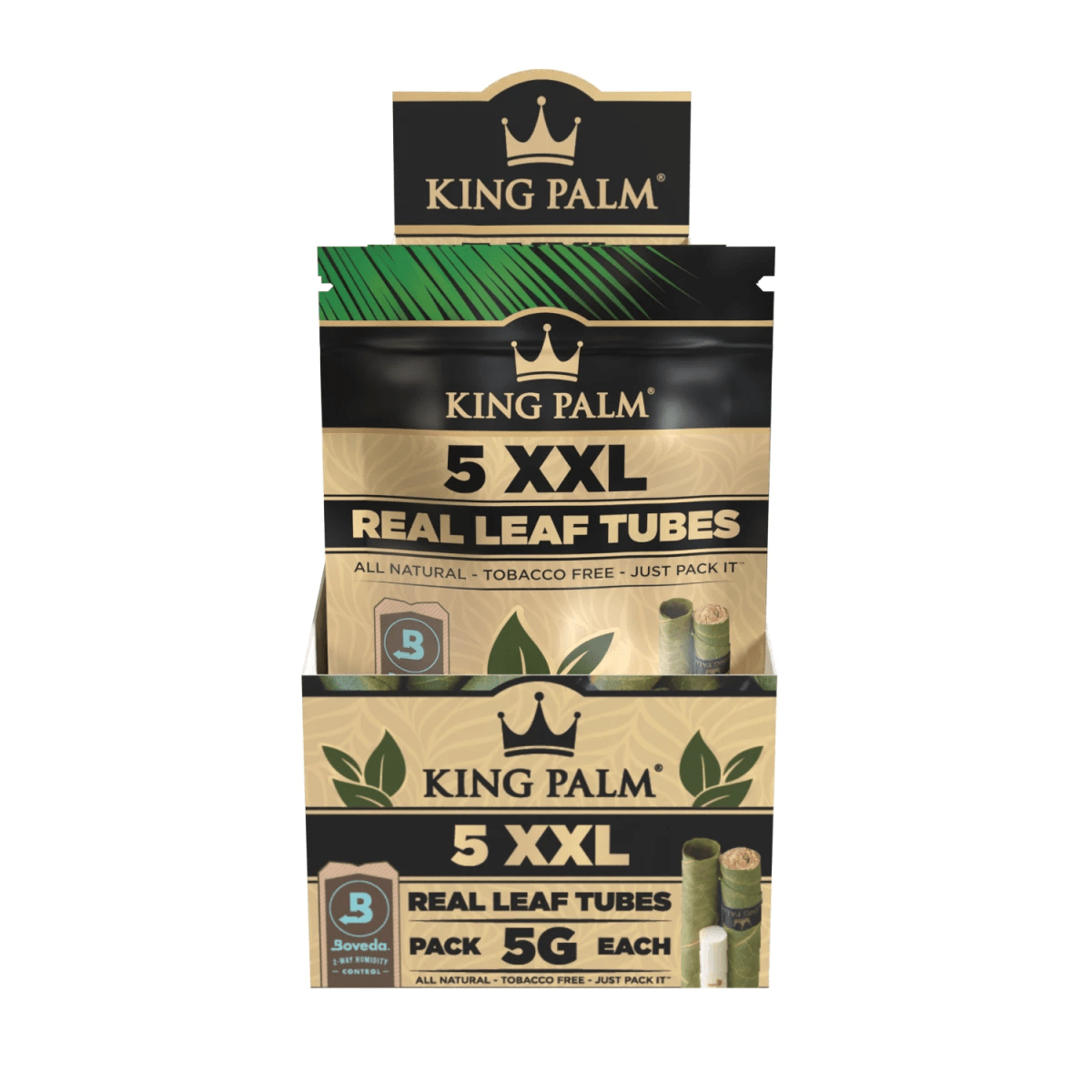King Palm King XXL Natural Display mit 15 Packungen