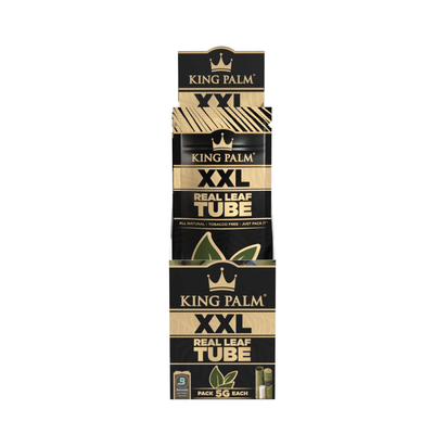 King Palm XXL Real Leaf Tube Packung geöffnet