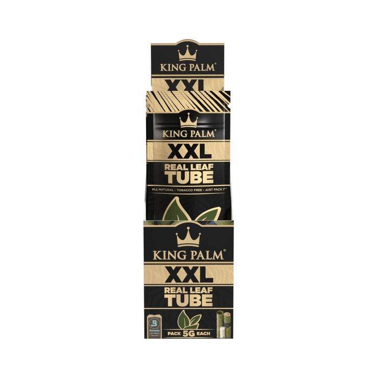 King Palm XXL Real Leaf Tube Packung geöffnet