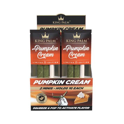 King Palm - Mini - 2 Stück - Pumpkin Cream kaufen bei rauchwerk.ch