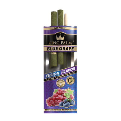 King Palm Mini Blue Grape 2er-Pack schräg aufgenommen