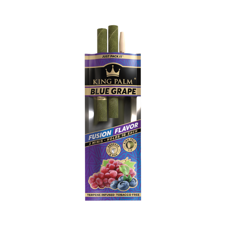 King Palm Mini Blue Grape 2er-Pack schräg aufgenommen