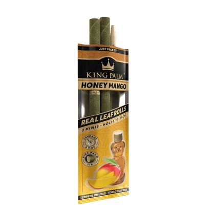 Detailansicht King Palm Mini Roll Honey Mango mit Tip