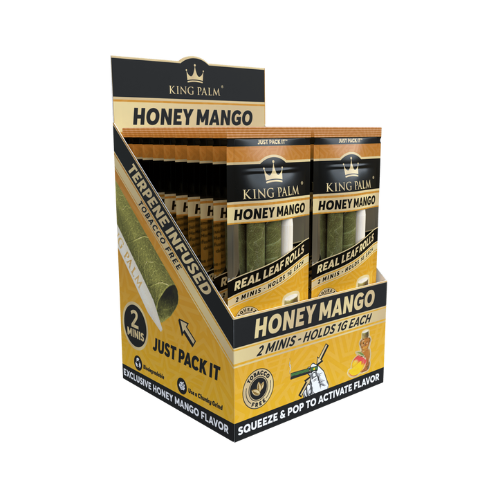 King Palm Mini Honey Mango 2er-Pack schräg aufgenommen