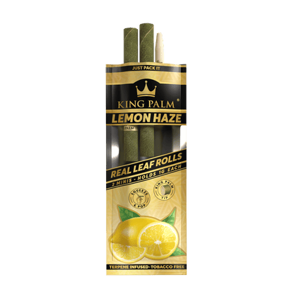 King Palm Mini Lemon Haze 2er-Pack schräg aufgenommen