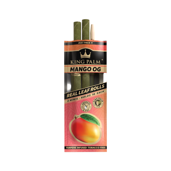 Detailansicht King Palm Mini Roll Mango OG mit Tip