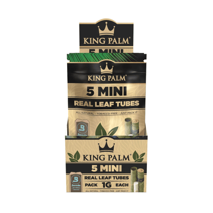 King Palm Mini Natural Display mit 15 Packungen