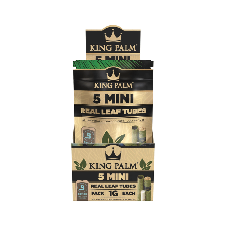 King Palm Mini Natural Display mit 15 Packungen