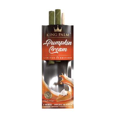 Detailansicht King Palm Mini Roll Pumpkin Cream mit Tip