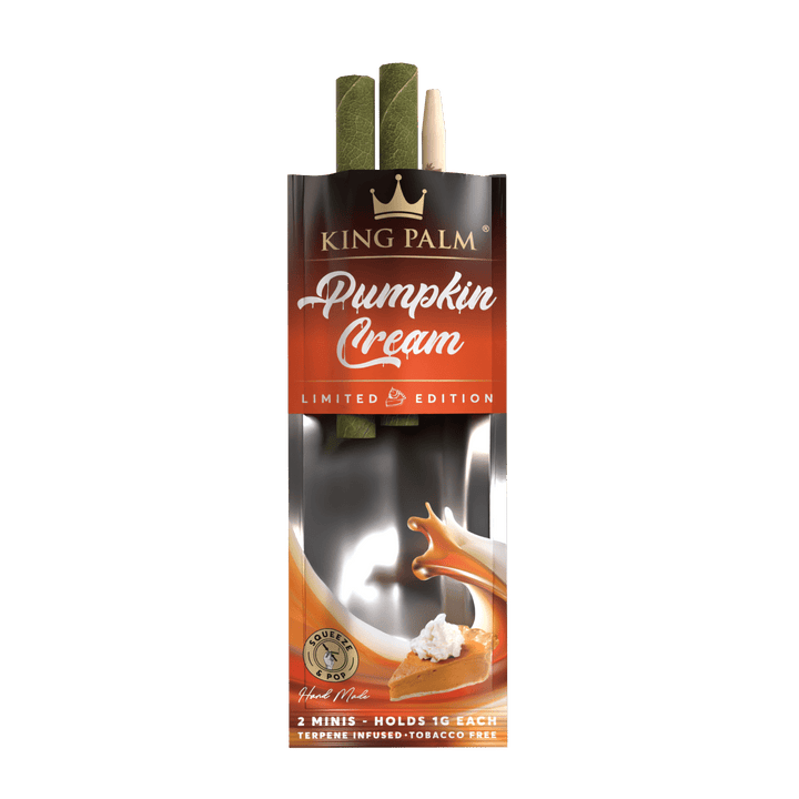 Detailansicht King Palm Mini Roll Pumpkin Cream mit Tip