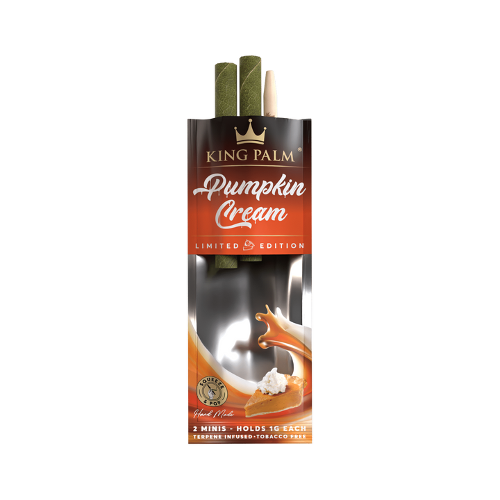 Detailansicht King Palm Mini Roll Pumpkin Cream mit Tip