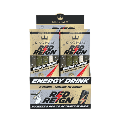 King Palm Mini Red Reign Display mit 20 Packungen