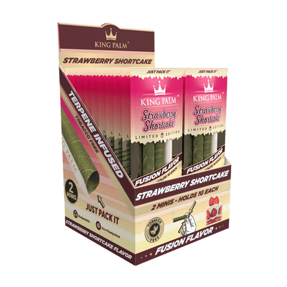 King Palm Mini Strawberry Shortcake 2er-Pack schräg aufgenommen