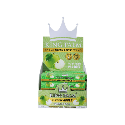 King Palm Green Apple Display mit 24 Mini Tubes