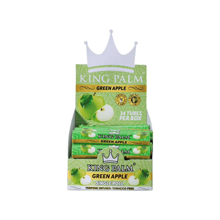 King Palm Green Apple Display mit 24 Mini Tubes
