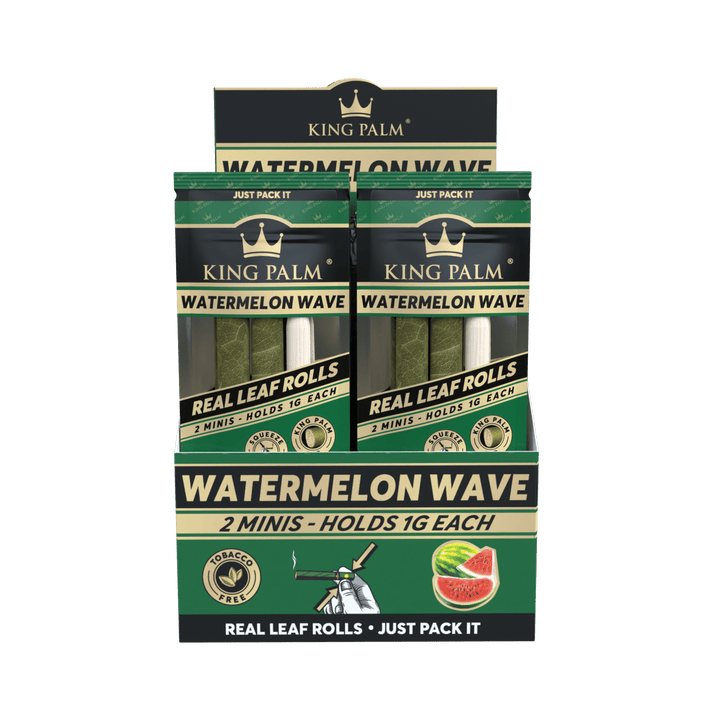 King Palm Watermelon Wave Display mit 20 Packungen