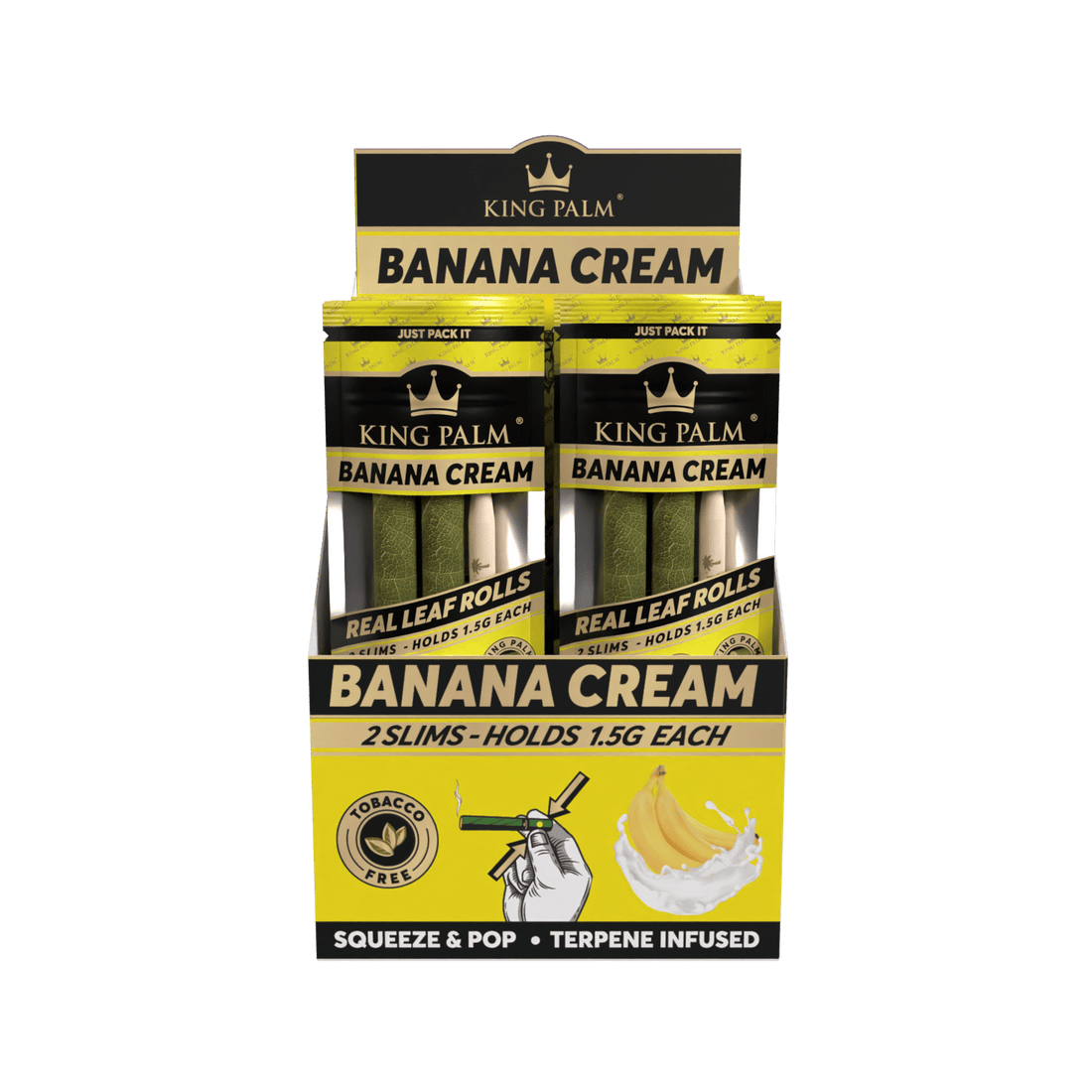 King Palm - Slim - Banana Cream kaufen bei rauchwerk.ch
