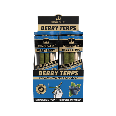 King Palm Berry Terps Display mit 20 Packungen