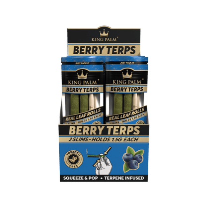 King Palm Berry Terps Display mit 20 Packungen