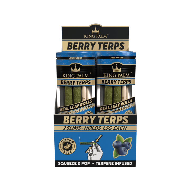 King Palm Berry Terps Display mit 20 Packungen
